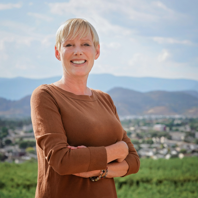 Sigrie Kendrick- Executive Director of the Okanagan Xeriscape Association 